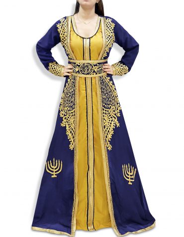 Abaya Dubai Kaftan for Women Muslim Wedding Dress Plus Size Gown African Clothing