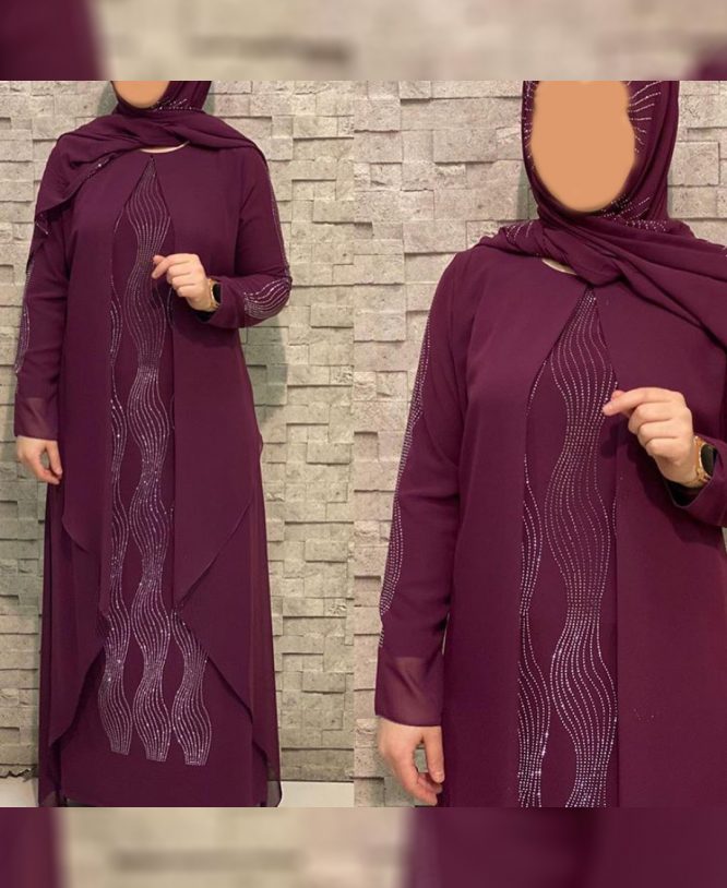 New Designer African Attire Fancy Moroccan Trendy Party Abaya For Women