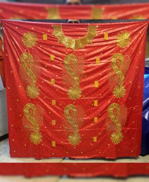 Designer African Clothing Fancy With Embroidered Work Outfit For Women