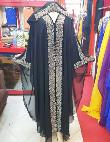 Stylish Premium Designer Dress With Crystals Stone Work Wedding Kaftan For Women