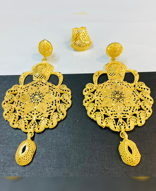 1pair Luxurious Cubic Zirconia Long Dangle Earrings, Wedding Party Jewelry  | SHEIN USA