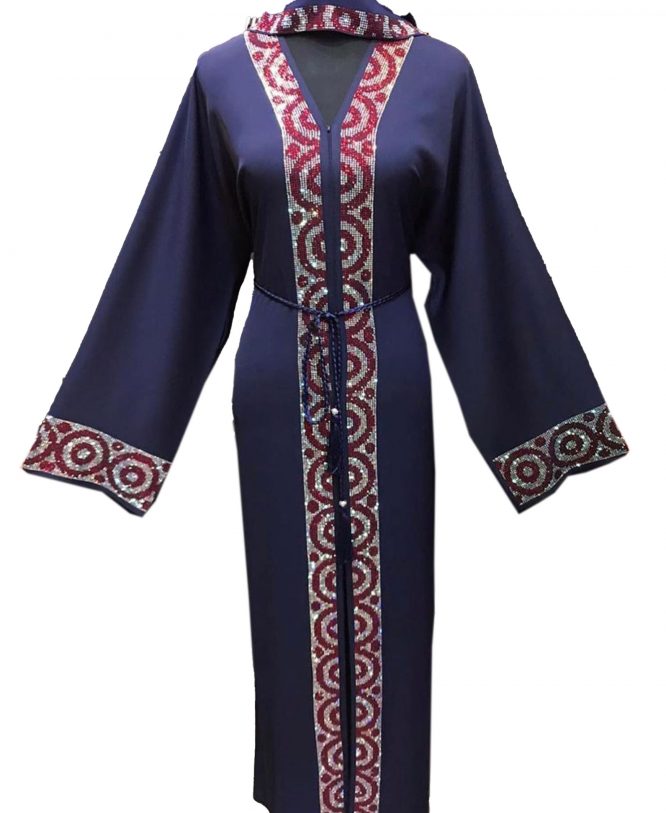 Designer Soft Nida Robe Style Dubai Abaya For Women
