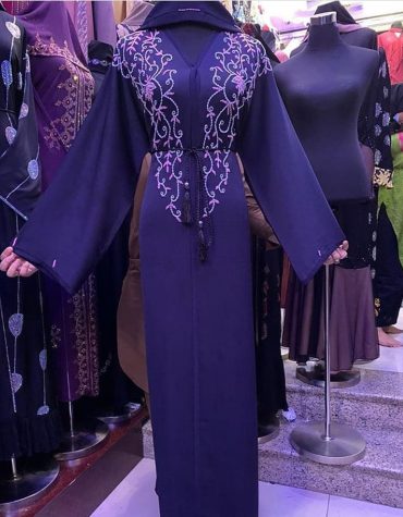 Fancy Attire Long Sleeve With Premium Embroidery African Designer Abaya Dresses for Women