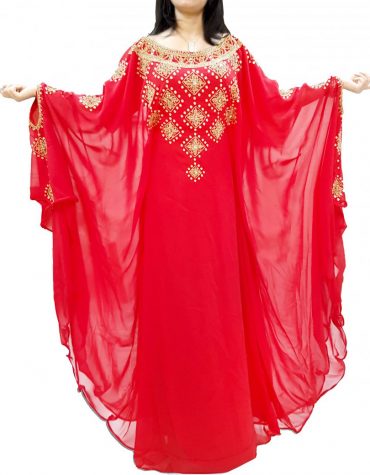 Dubai Abaya Evening Plus Size Beaded Moroccan kaftan African Dresses for Women