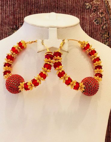 Beautiful Crystal Beads African Elegant Earring Jewellery Set for Women Parties