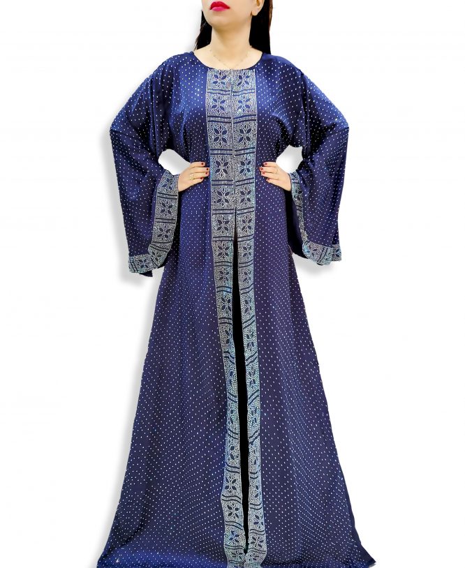 Elegantly Designer Unique Premium Rhinestone Work Party Abaya For Women