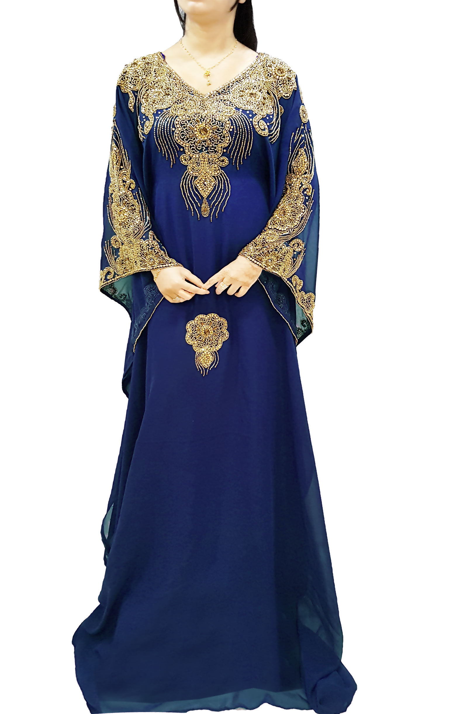 Women Gown and Evening Dresses Golden 