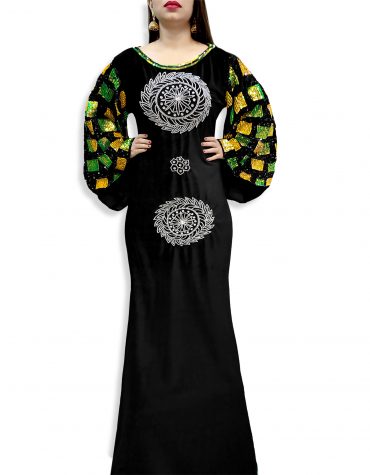 New Morrocon Beaded Designer Spandex Kaftan Gown For Wedding Or Party For Women