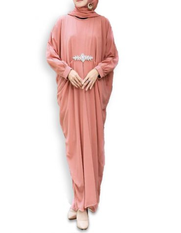 Newly Eid Collection Rhinestone Party Designer Dubai Kaftan Dress For Women
