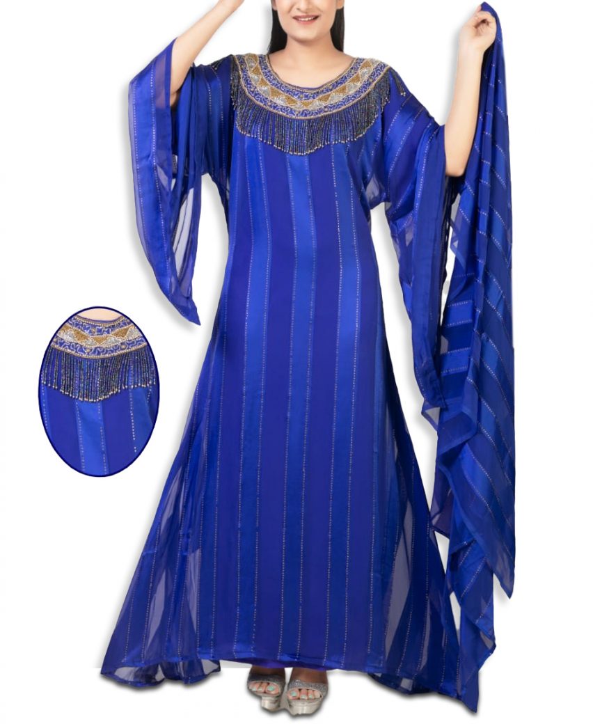 Satin Silk Kaftan 