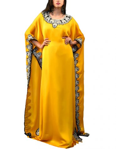 Fashion Collection Floral Party Wear Collection Satin Silk Farasha Dubai Dress For Women