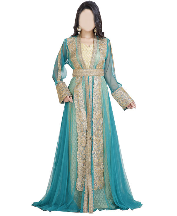 New Shrug Style Embossed Inner Golden 