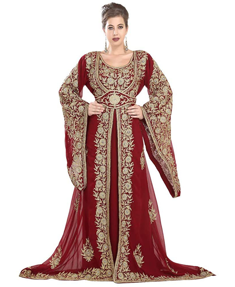 Georgette Embroidered New Stylish Designer Ladies Gown, Adult at Rs 1550 in  Surat