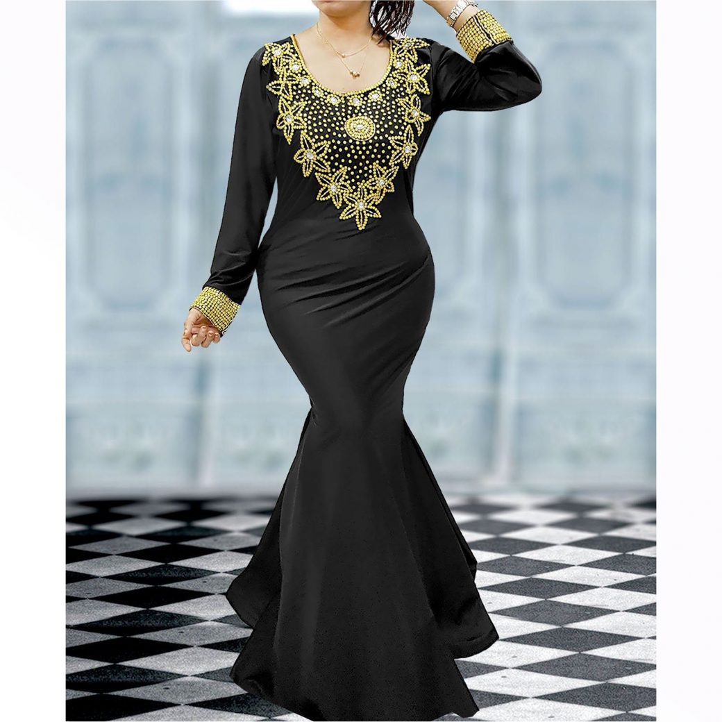 New African Prom Style Kaftan Handmade 