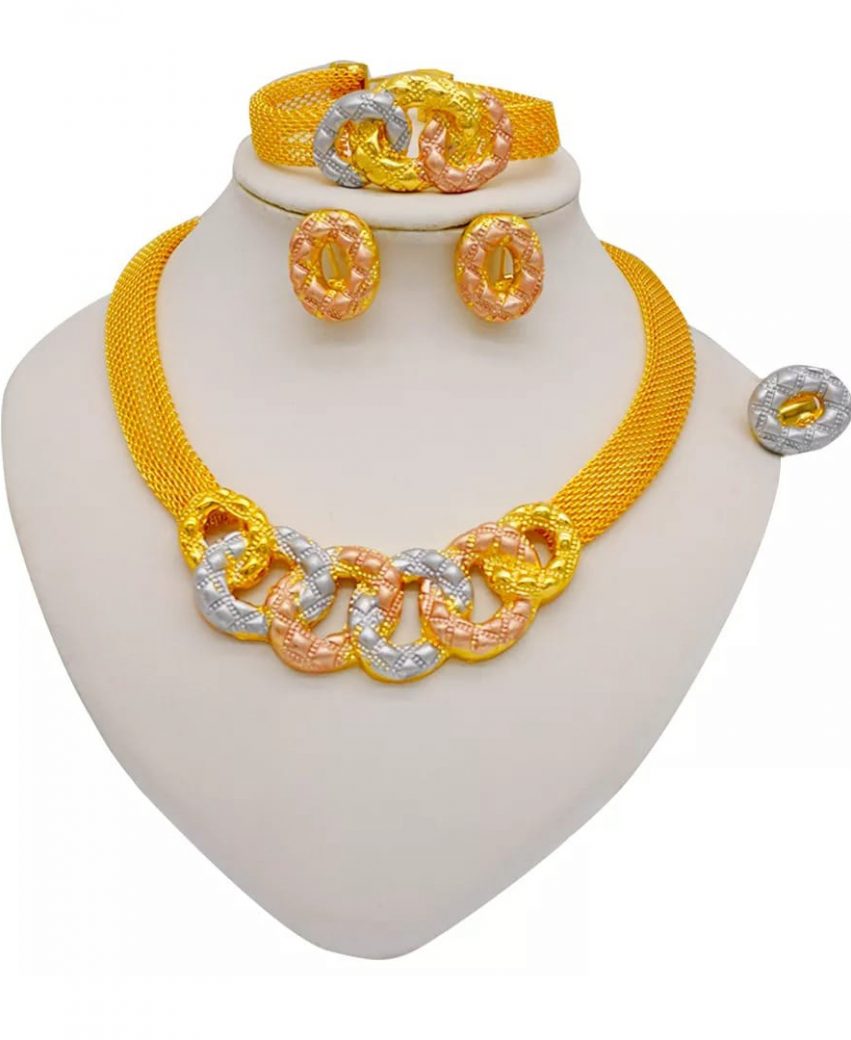 Alloy Necklace Earring Set for Ladies,Shaped Elegant India | Ubuy