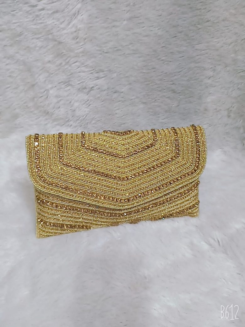 Mary Frances Lavish Beaded Crossbody Clutch Handbag, Ivory — ShopTheAddison