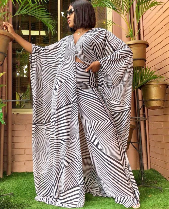 Two Piece Set Summer African Clothes For Women Long Dress Sets Pants Suits Outfits Party Dresses Plus Size