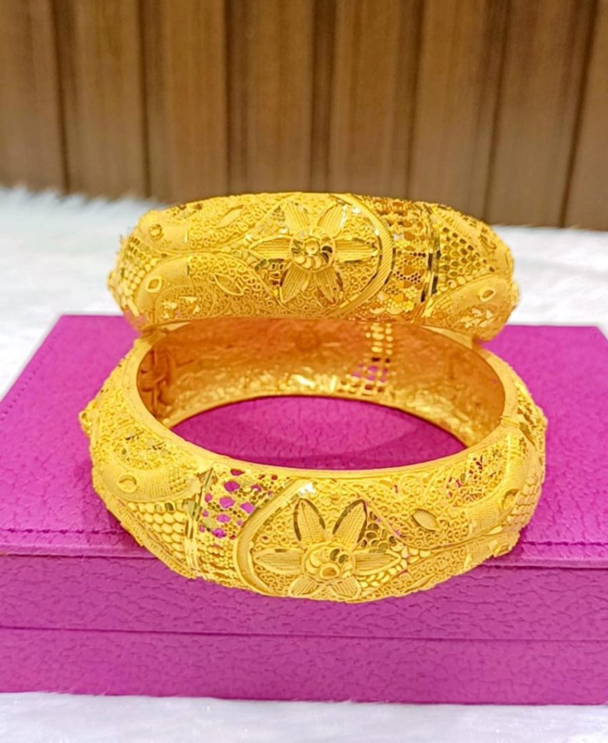 baby #gold #jewellery #babygoldjewellery Gold baby bangle lightweight |  Gold earrings for kids, Baby jewelry gold, Kids gold jewelry