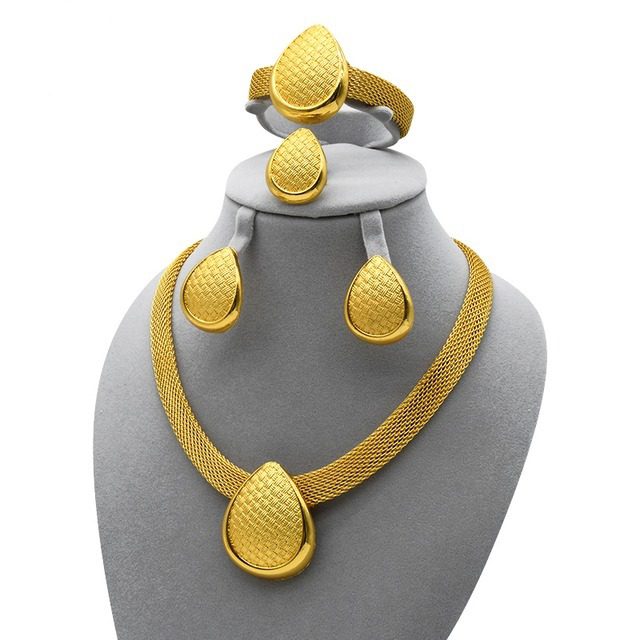Ethiopian Habesha Girl Africa Set Small Size 14K Yellow Solid Gold Jewelry  Pendant And Earring Set And Earrings For Kids In Fine Eritrean Style From  Xinpengbusiness, $7.04 | DHgate.Com