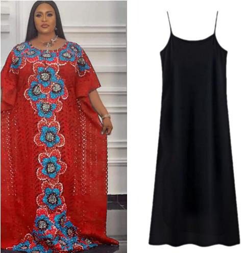 African Dresses for Women Full Sleeve Long Maxi Dress Robe Africaine Bazin  Riche African Clothes Women Evening Dress WY2849