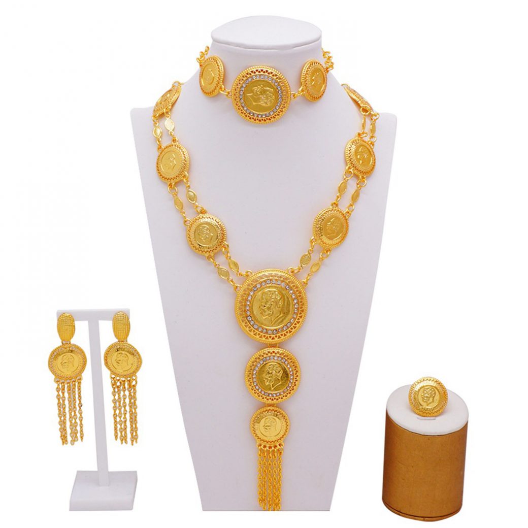 100% Rounded Glorious Gold Necklace Design, 18-30 Gm at Rs 170000/set in  Chikhli