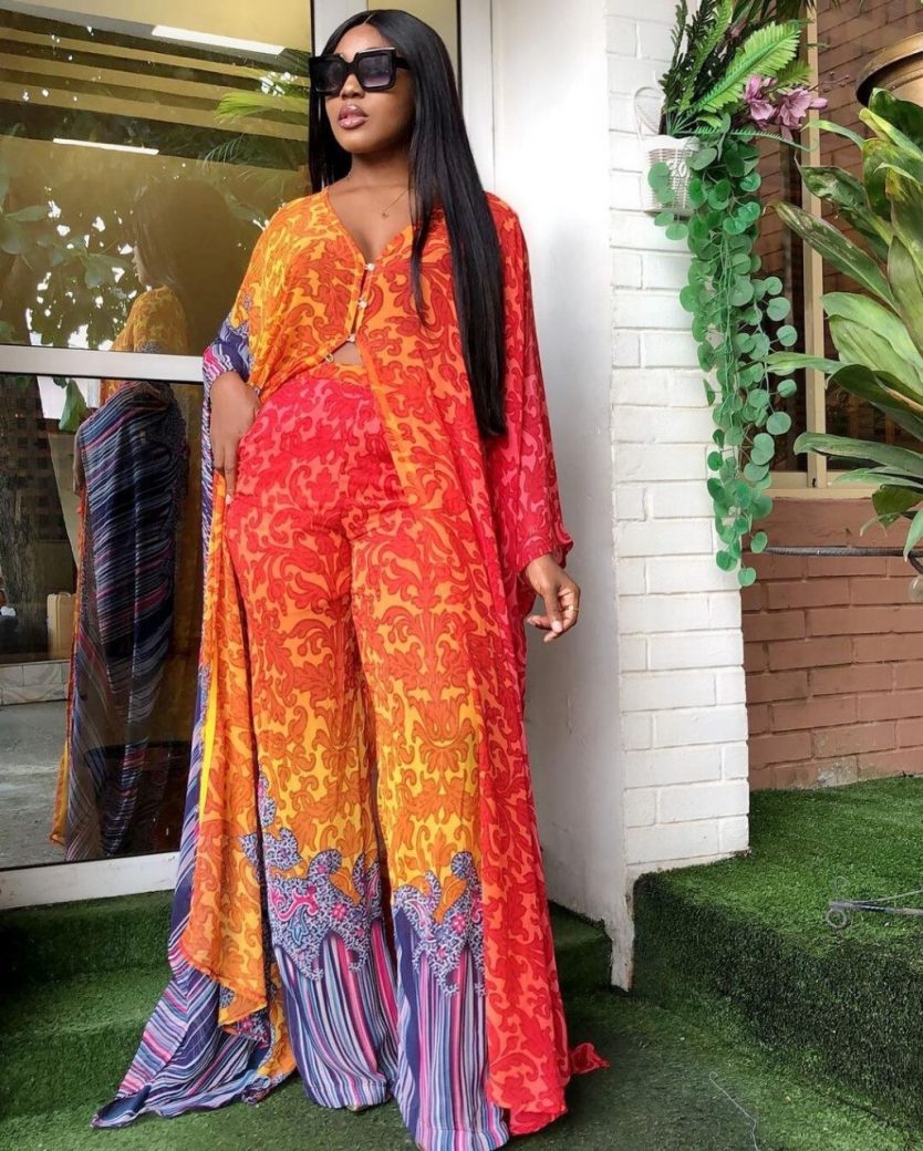 Two Piece Set Dashiki Summer African Clothes For Women 2022 Fashion Long  Dress Sets Pants Suits Outfits Party Dresses Big Size