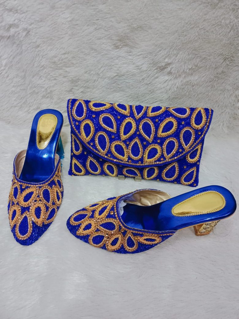 Buy Black Velvet Evening Bag Embroidered With Blue Flowers, Zardozi Purse,  Luxury Designer Handbag, Floral Clutch, Party Purse, OOAK Statement Online  in India - Etsy