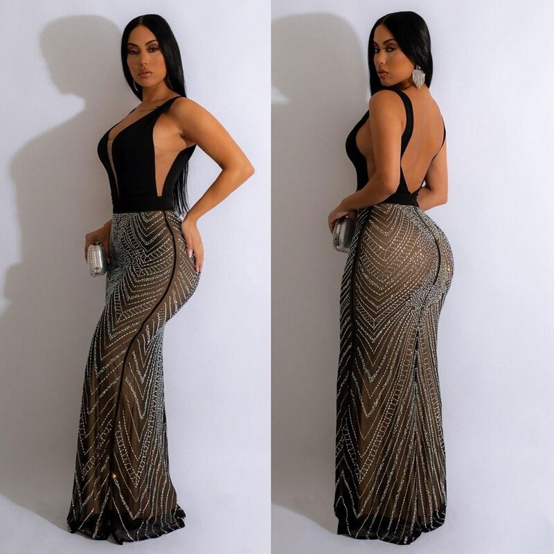 Off The Shoulder Mesh Sheer Rhinestone Feather Prom Corset Dress See  Through Night Club Evening Wedding Party Sexy Mini Dresses - AliExpress