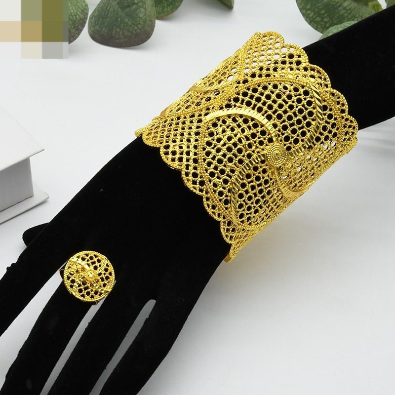 Imitation Pearl Finger Rings Bracelets | Bracelet Chain Pearl Ring - Gold  Color Metal - Aliexpress