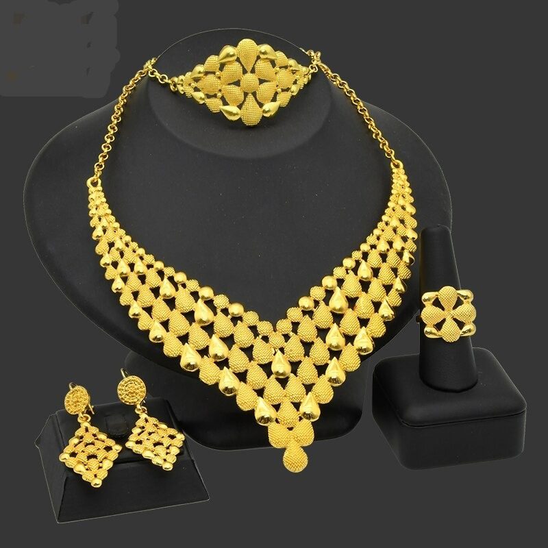 Kundan Wedding Bridal Necklace Jewellery Set with Earrings for GirlsWomen  at Rs 539  Set in Mumbai