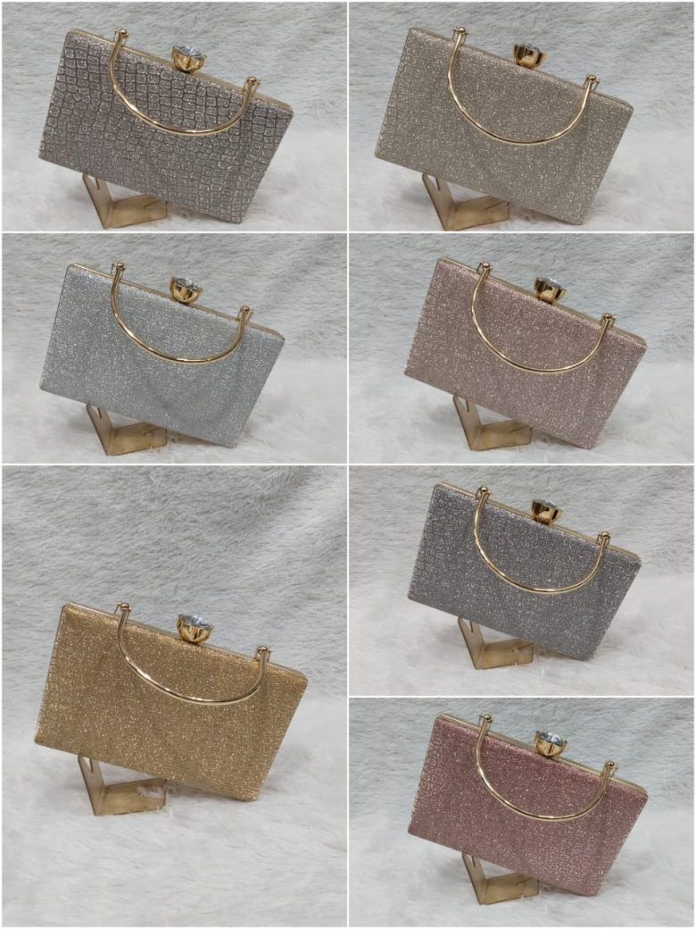 BUY Handicraft Beautiful Bling Box Clutch Bag in Online Shopping - Clickere